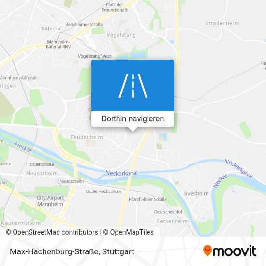 Max-Hachenburg-Straße Karte