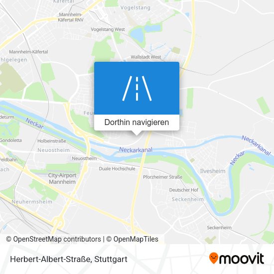 Herbert-Albert-Straße Karte