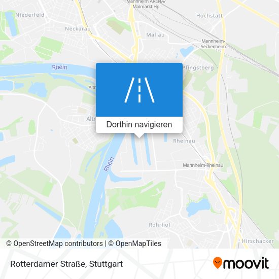 Rotterdamer Straße Karte