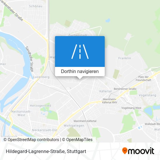 Hildegard-Lagrenne-Straße Karte