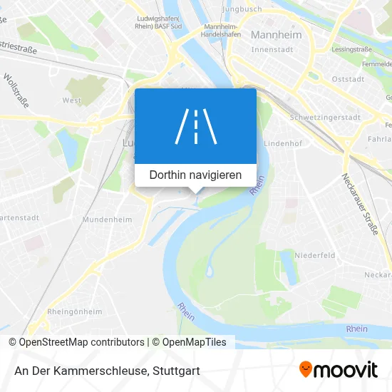 An Der Kammerschleuse Karte