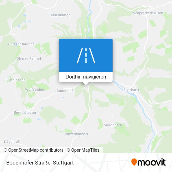 Bodenhöfer Straße Karte