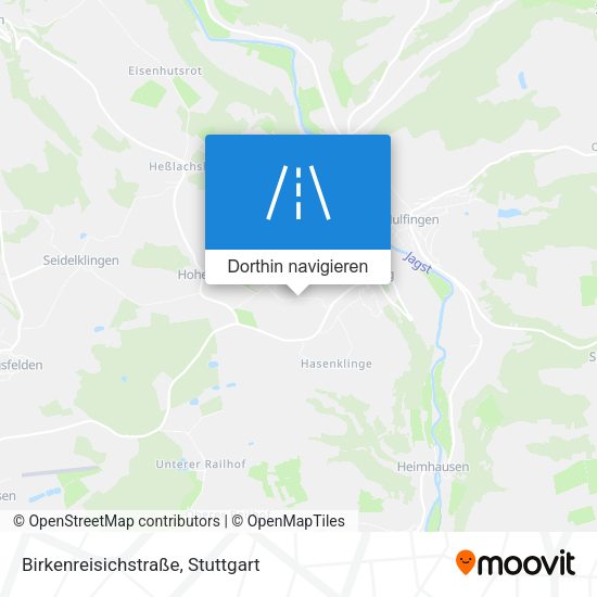 Birkenreisichstraße Karte