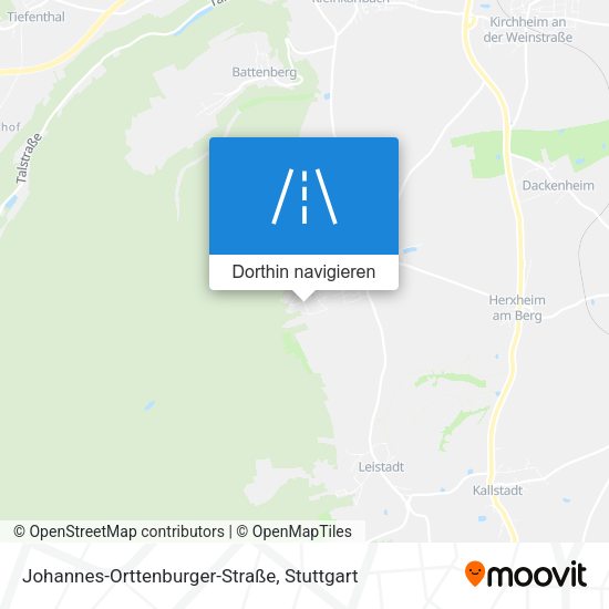 Johannes-Orttenburger-Straße Karte