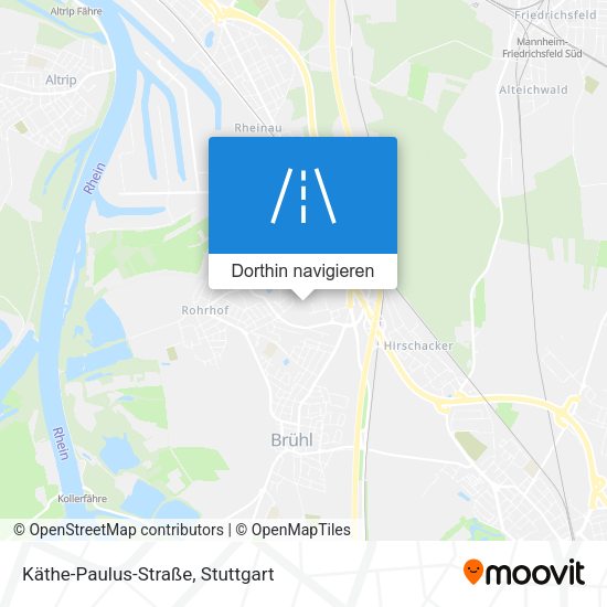 Käthe-Paulus-Straße Karte