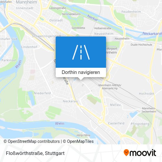 Floßwörthstraße Karte