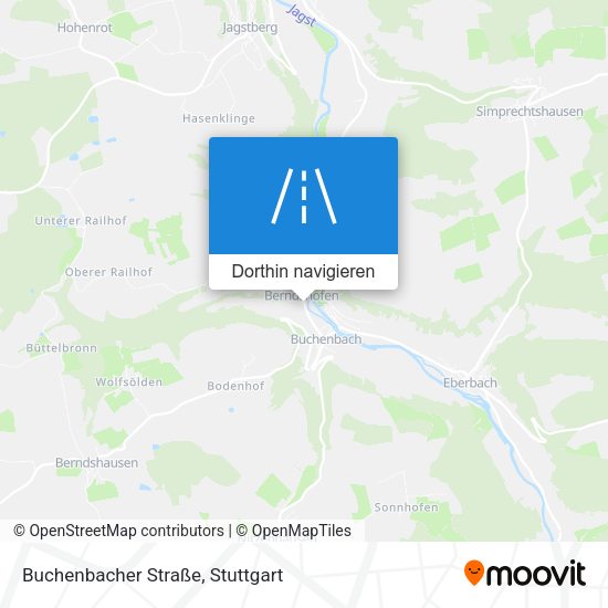 Buchenbacher Straße Karte