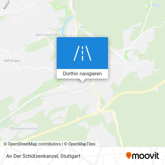 An Der Schützenkanzel Karte