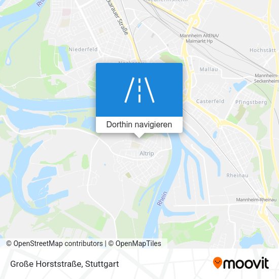 Große Horststraße Karte