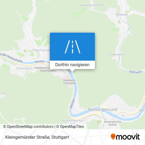 Kleingemünder Straße Karte