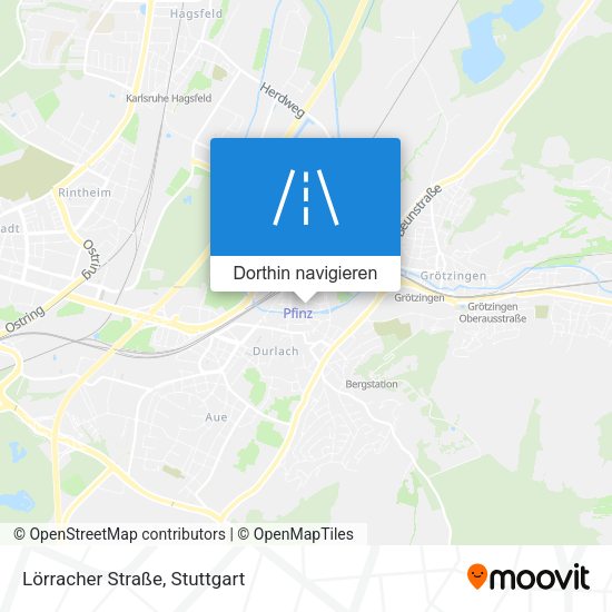 Lörracher Straße Karte