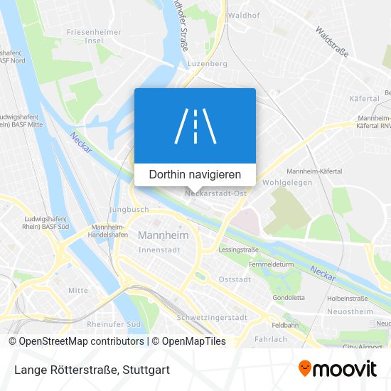 Lange Rötterstraße Karte