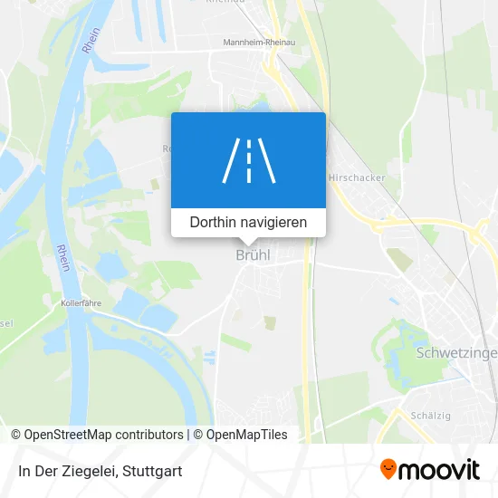 In Der Ziegelei Karte