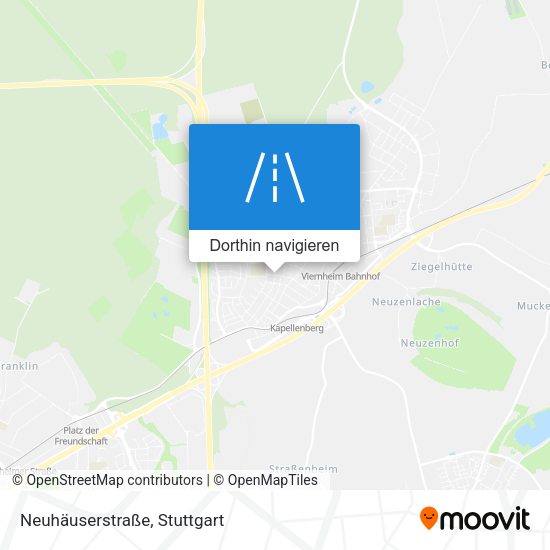 Neuhäuserstraße Karte