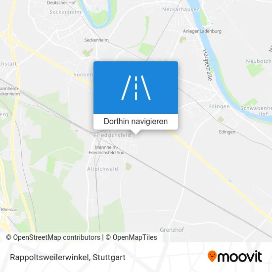 Rappoltsweilerwinkel Karte