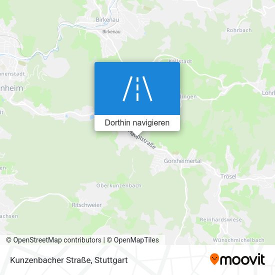 Kunzenbacher Straße Karte
