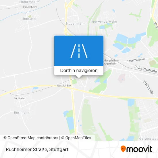 Ruchheimer Straße Karte