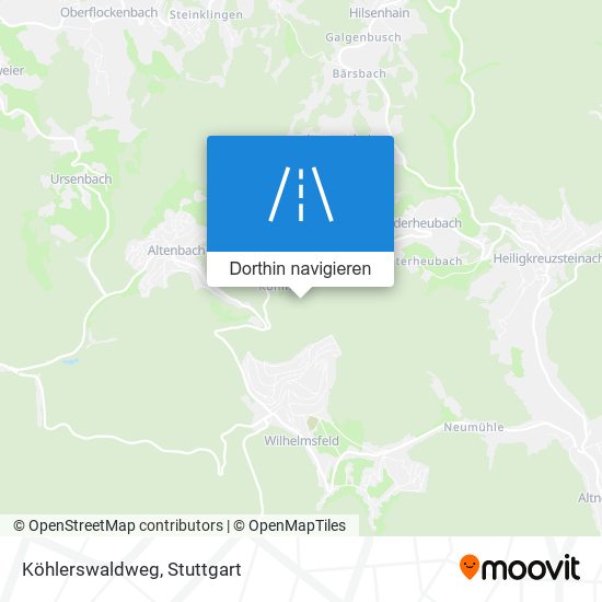 Köhlerswaldweg Karte