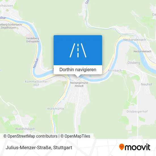 Julius-Menzer-Straße Karte