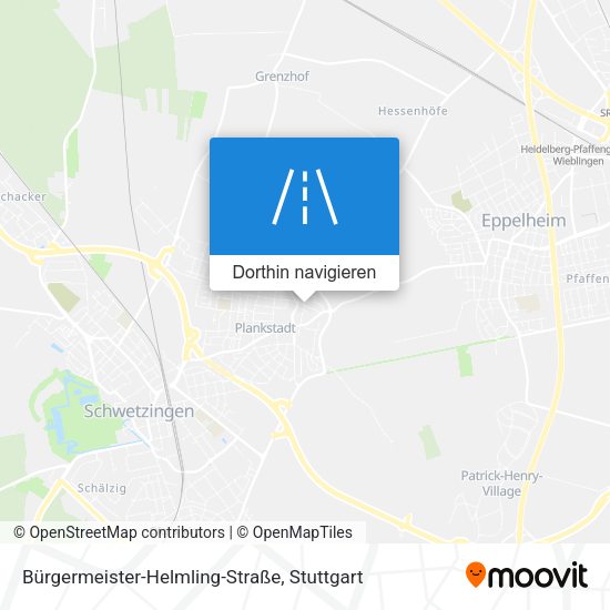 Bürgermeister-Helmling-Straße Karte