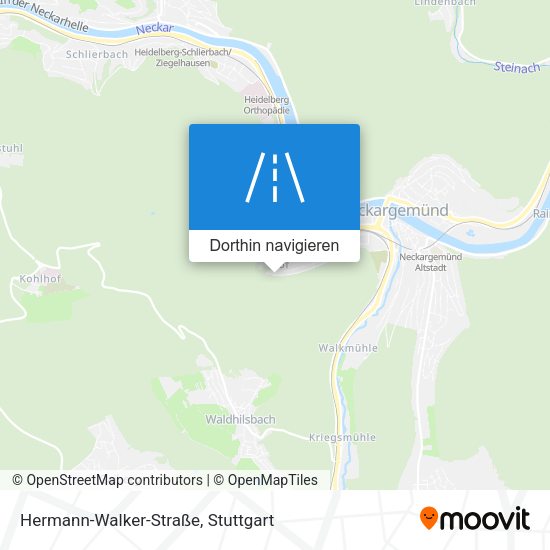 Hermann-Walker-Straße Karte