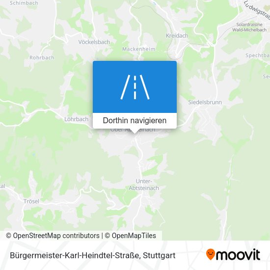 Bürgermeister-Karl-Heindtel-Straße Karte