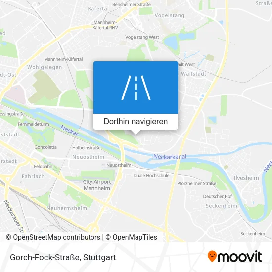 Gorch-Fock-Straße Karte