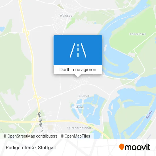 Rüdigerstraße Karte