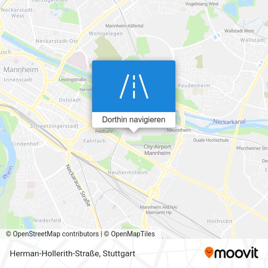 Herman-Hollerith-Straße Karte