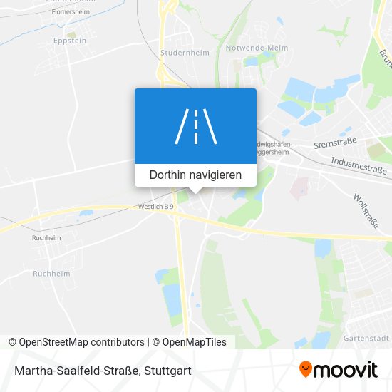 Martha-Saalfeld-Straße Karte