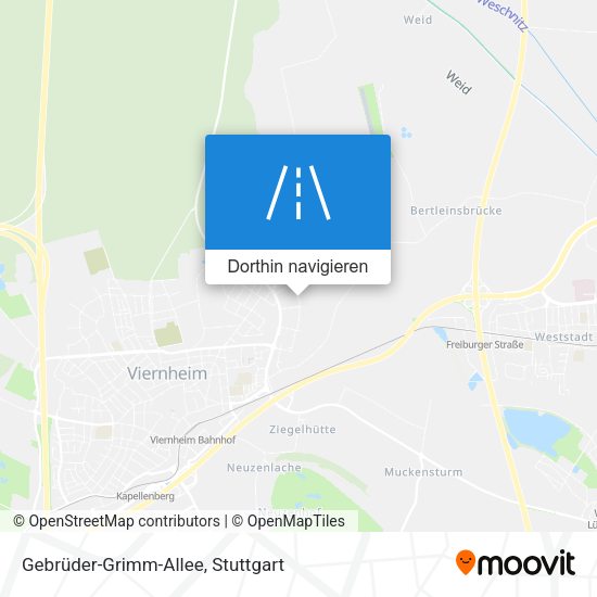 Gebrüder-Grimm-Allee Karte