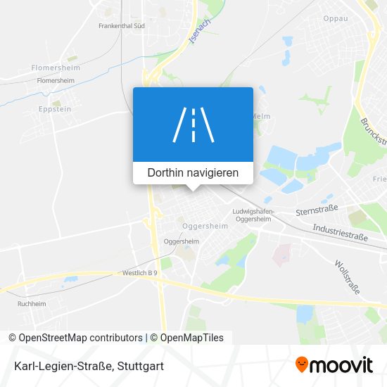 Karl-Legien-Straße Karte