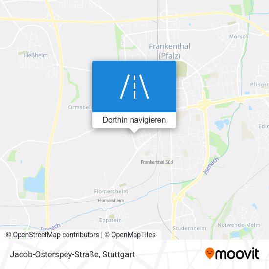 Jacob-Osterspey-Straße Karte