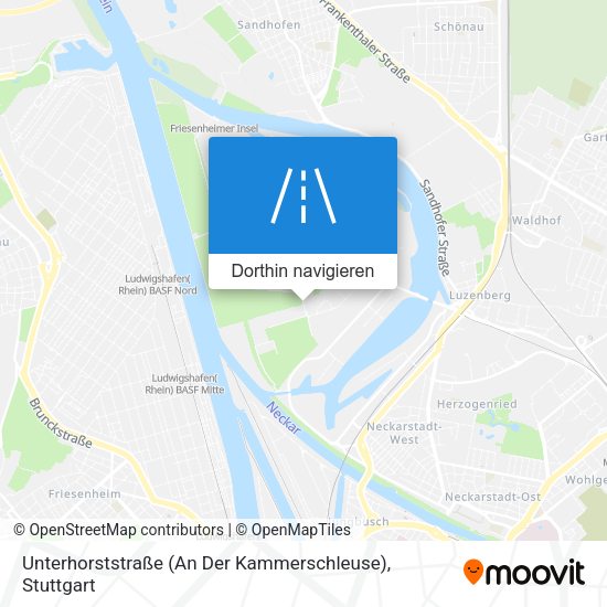 Unterhorststraße (An Der Kammerschleuse) Karte