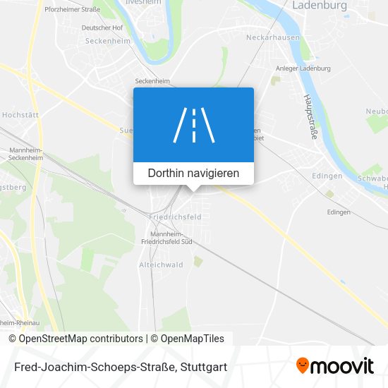 Fred-Joachim-Schoeps-Straße Karte