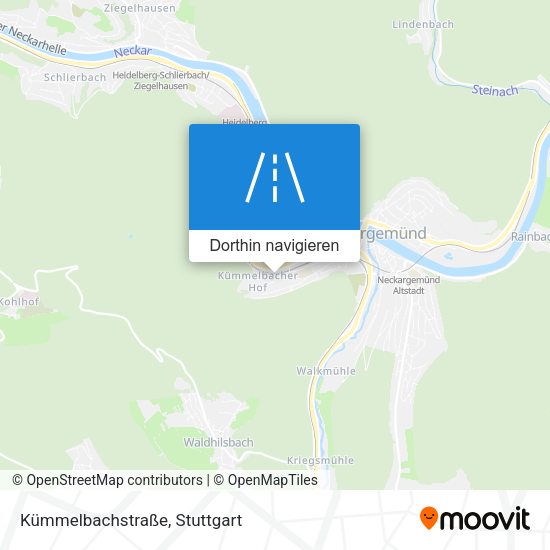 Kümmelbachstraße Karte