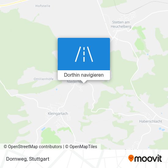 Dornweg Karte