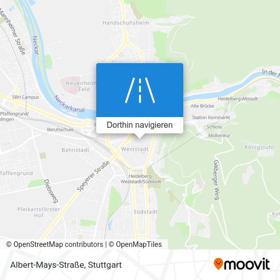 Albert-Mays-Straße Karte