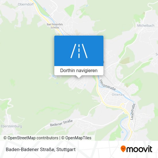 Baden-Badener Straße Karte