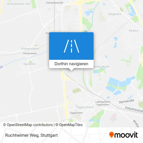 Ruchheimer Weg Karte