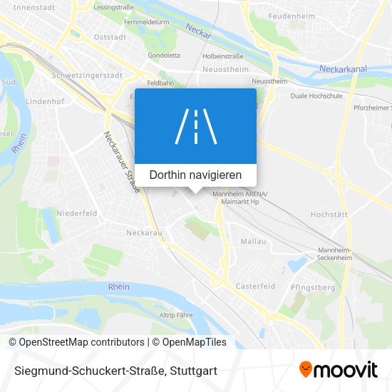 Siegmund-Schuckert-Straße Karte