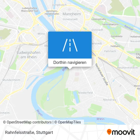 Rahnfelsstraße Karte