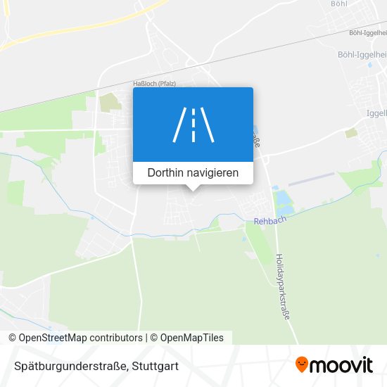 Spätburgunderstraße Karte