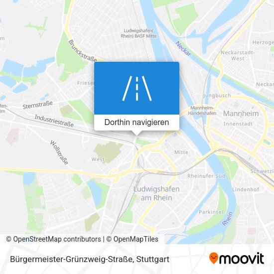 Bürgermeister-Grünzweig-Straße Karte