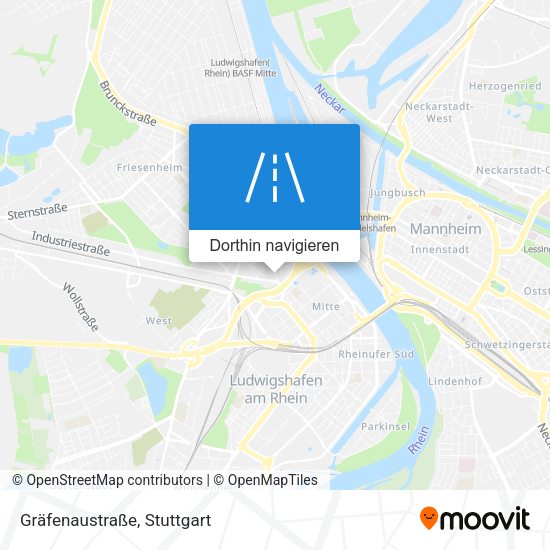 Gräfenaustraße Karte