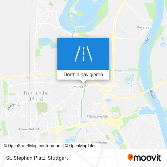 St.-Stephan-Platz Karte