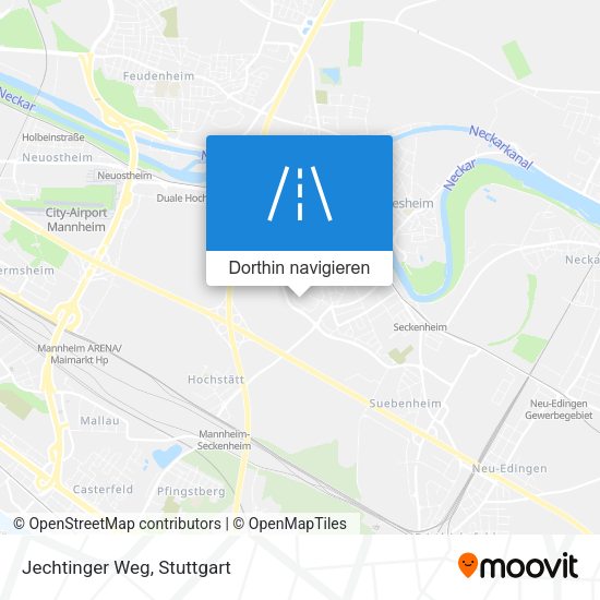 Jechtinger Weg Karte