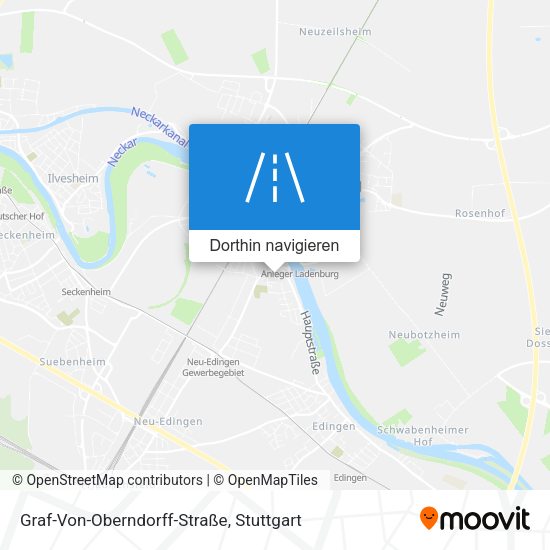 Graf-Von-Oberndorff-Straße Karte