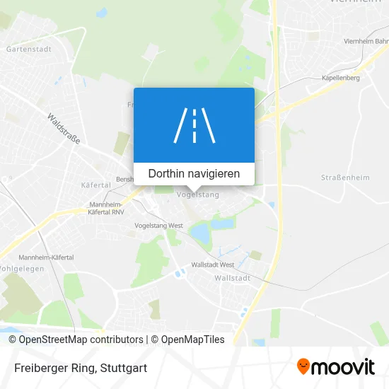 Freiberger Ring Karte