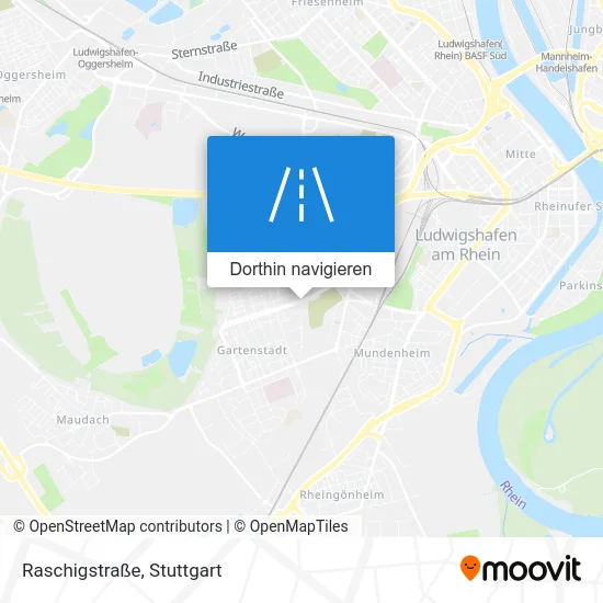 Raschigstraße Karte